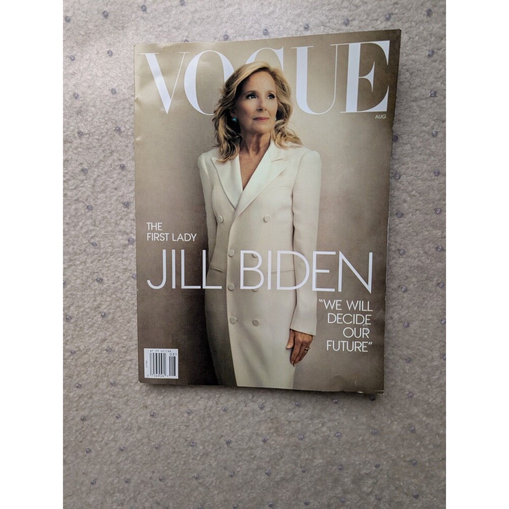 Vogue Magazine August 2024 Jill Biden The First Lady We Will Decide Our Future